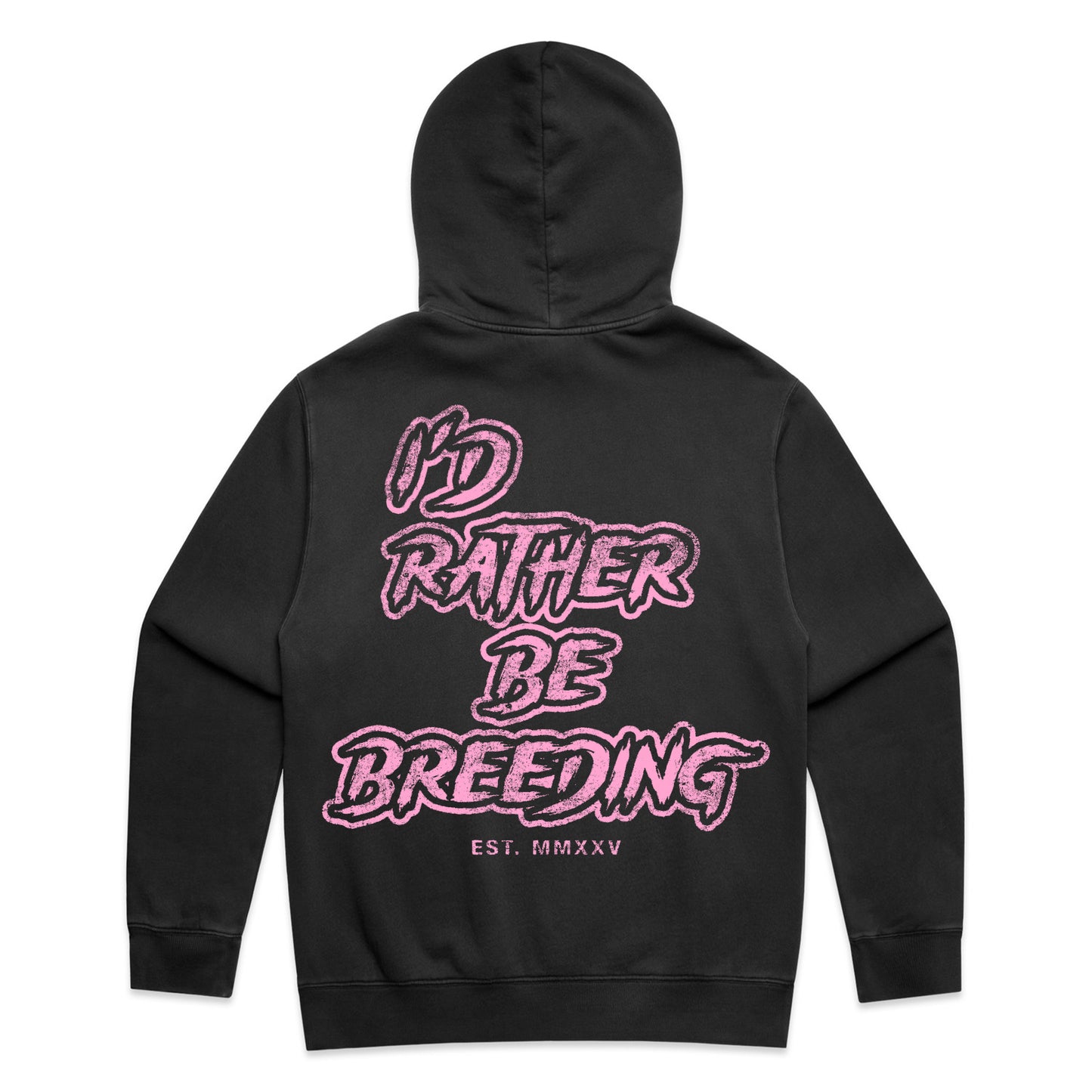 MMXXV - Black & Pink Hoody